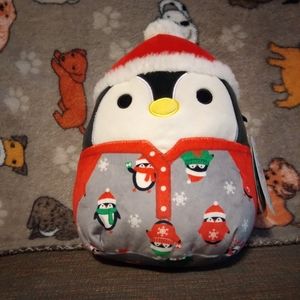 Christmas squishmallow penguin